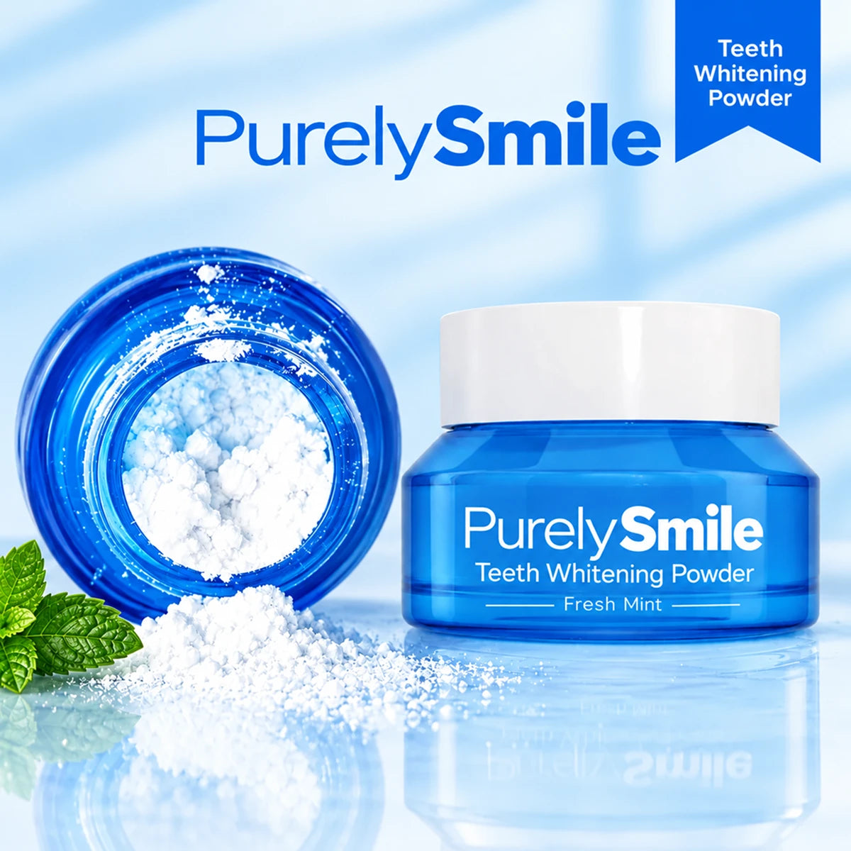 PurelySmile Dentist-Approved Teeth Whitening Powder