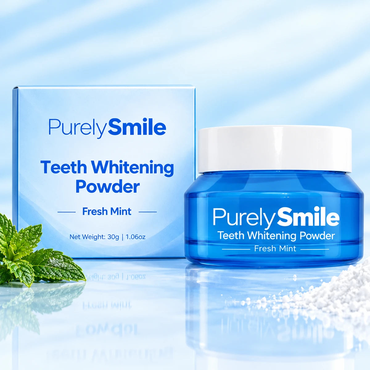 PurelySmile Dentist-Approved Teeth Whitening Powder