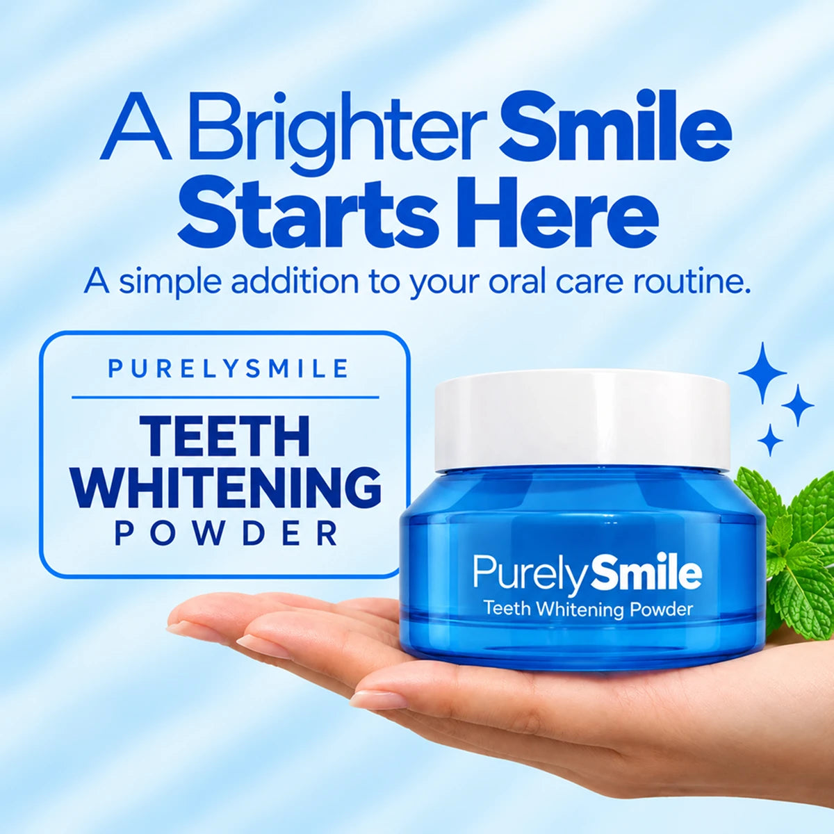 PurelySmile Dentist-Approved Teeth Whitening Powder